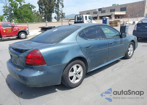 2006 Pontiac Grand Prix z USA, uszkodzony, nr VIN 2G2WP552361122186